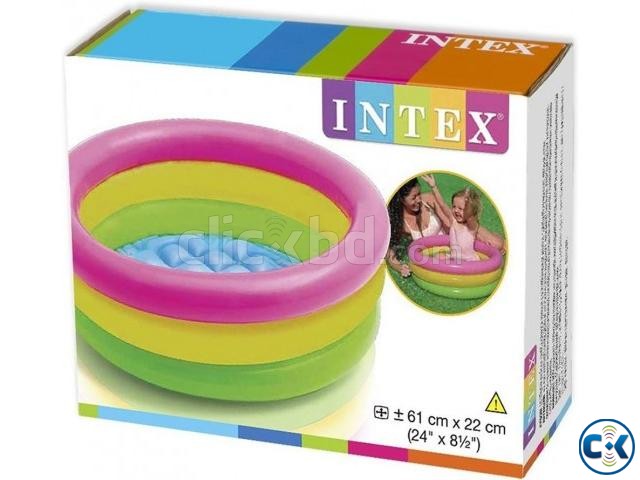 Intex Inflatable Baby Pool Bath Water Tub 54 in  large image 0