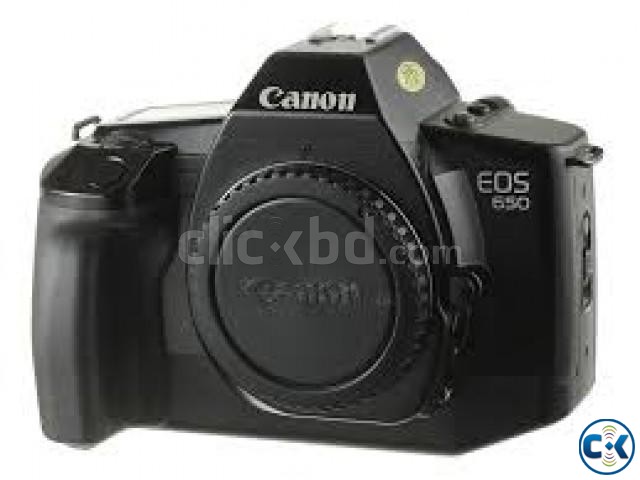Canon EOS 650D Digital SLR Camera - Black large image 0