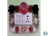 Fabric switch sticker dust cover plug protective