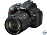 Nikon D5200 Camera 24.1 MP CMOS HD Video Digital SLR