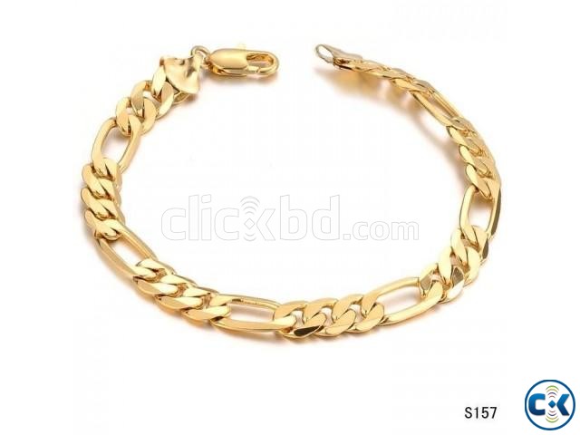Gold Plated Men s Bracelet large image 0