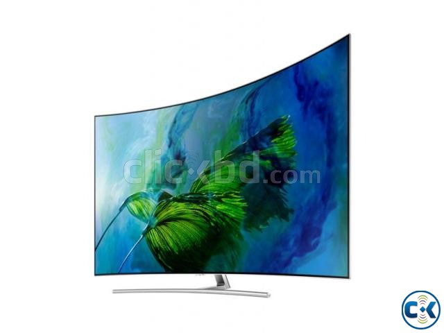 Samsung 75 Q8C 4K Curved QLED TV large image 0