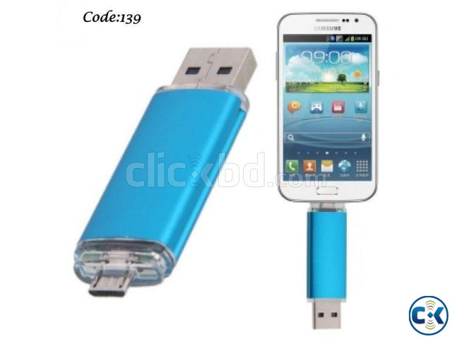 New OTG Pen drive 8GB with mobile USB. large image 0