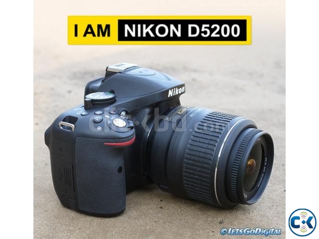 Nikon D5200 Dslr Camera with 18-55 mm Lens large image 0