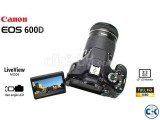 Canon EOS 600D 18MP 18-55mm Digital SLR Camera