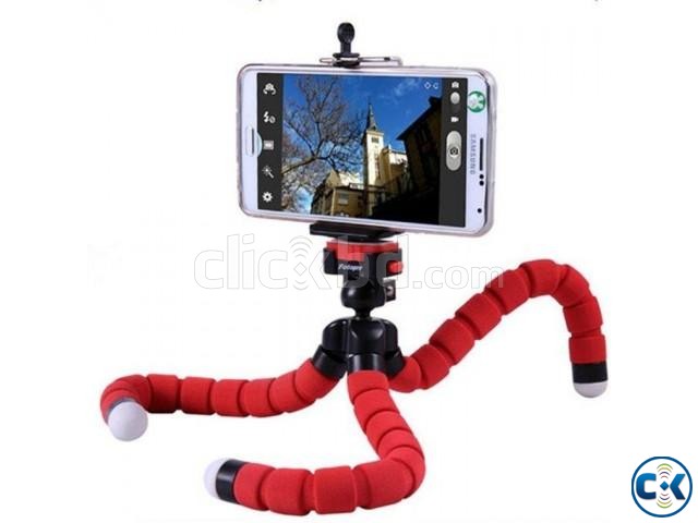 Mini Octopus For Mobile Phone Camera Flexible Tripod Holder large image 0