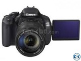 Canon EOS 600D With 18- 55 Lens
