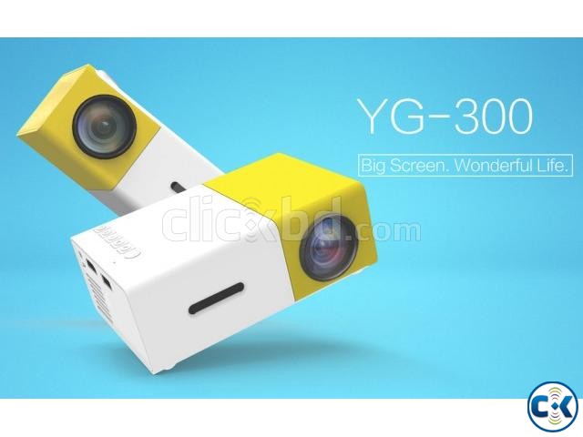 YG300 Mini Projector Portable Projector large image 0