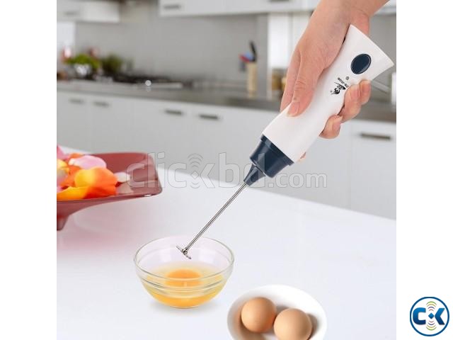 Frother Rechargeable Coffee Egg Milk Foamer large image 0