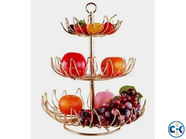 Decorative Fruit Basket Metal large image 0