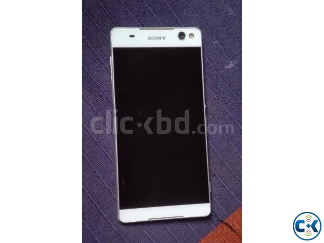 Sony Xperia C5 Ultra-White-Front Back 13 megapixel 2 GB used large image 0