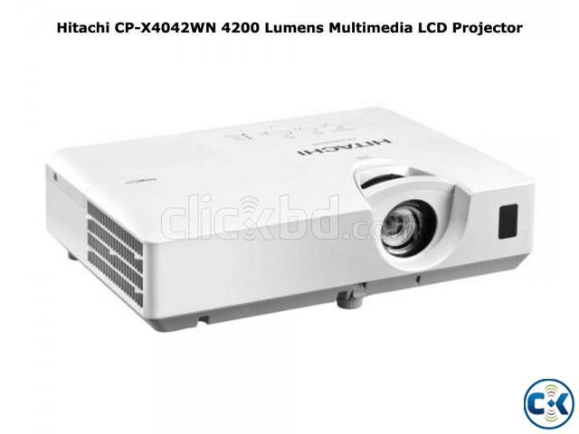 Hitachi CP-X4042WN 4200 Lumens Multimedia LCD Projector large image 0