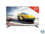 LG 43'' Slim LH500T Energy Saving Full HD LED TV Free Gift