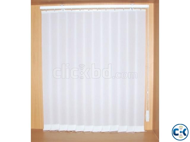 Window Curtain Vertical fabric blinds For office use large image 0