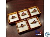 African Ruby Stone Ring