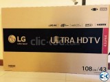 LG UF640T 49 IPS Panel Triple XD Engine Smart 4K TV