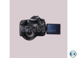 Canon DSLR EOS 70D With 18 -200 mm Lens