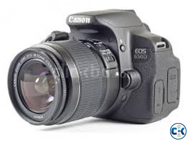 Canon EOS 650D DSLR Camera with 18-55mm Lens Kit large image 0