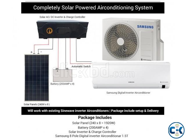 Solar air conditioner large image 0