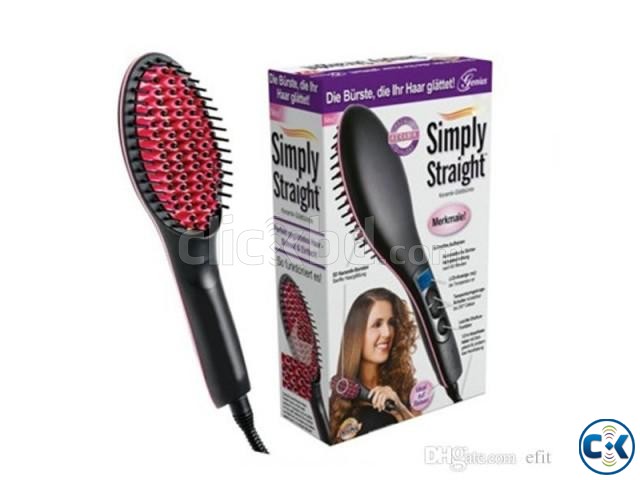 Hair Straightening Brush large image 0
