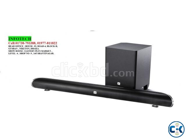JBL Cinema SB350 Home cinema 2.1 soundbar with wireless subw large image 0