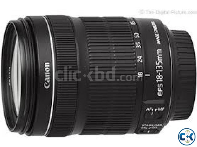 Canon EF-S 18-135mm f 3.5-5.6 IS DSLR Camera Lens large image 0