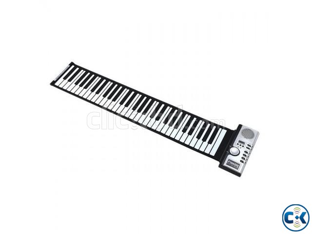 Flexible 49 Keys Electronic Roll-up Piano large image 0