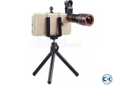 Universal Clip 8X Zoom Mobile Phone Telescope Lens