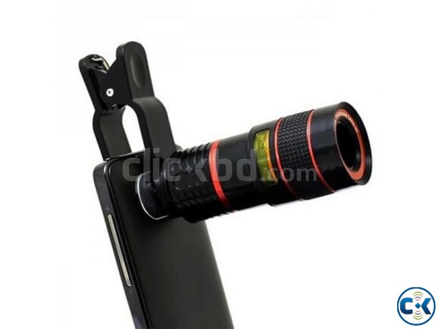 Mobile Phone Lens 12x Zoom Plastic Body large image 0