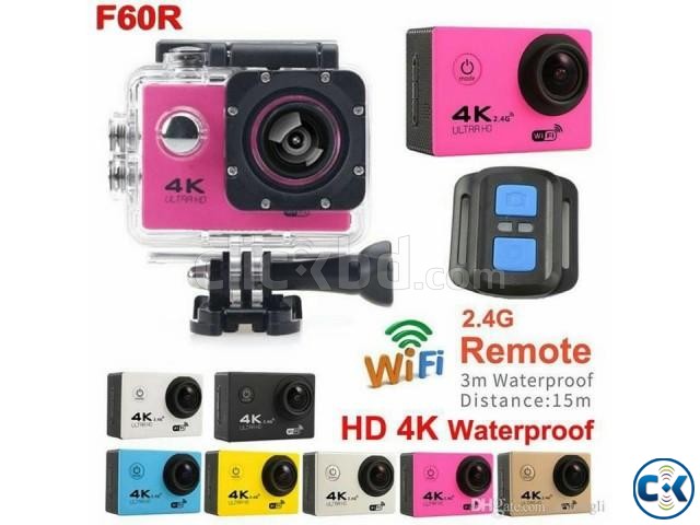 4k Professional grade action camera 4K 15fps large image 0