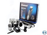 Kemei Grooming Kit Silver 8in1 680A