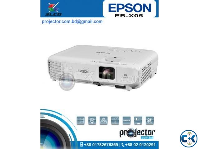 Epson EB-X05 XGA Projector large image 0