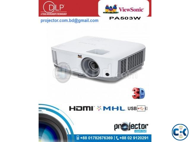 ViewSonic PA503W WXGA DLP Projector large image 0