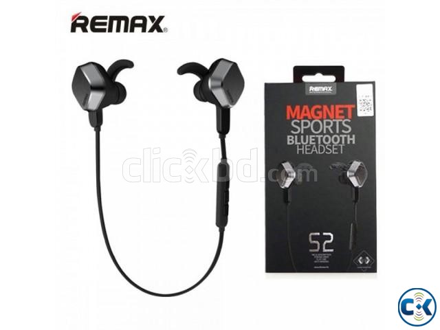 Remax RM-S2 Magnet Sports Headset Bluetooth Clear Sound large image 0