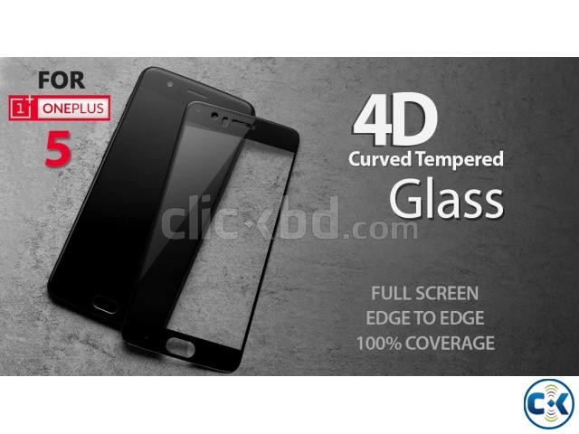 ONE PLUS 5 Premium 4D Curved Tempered Glass large image 0