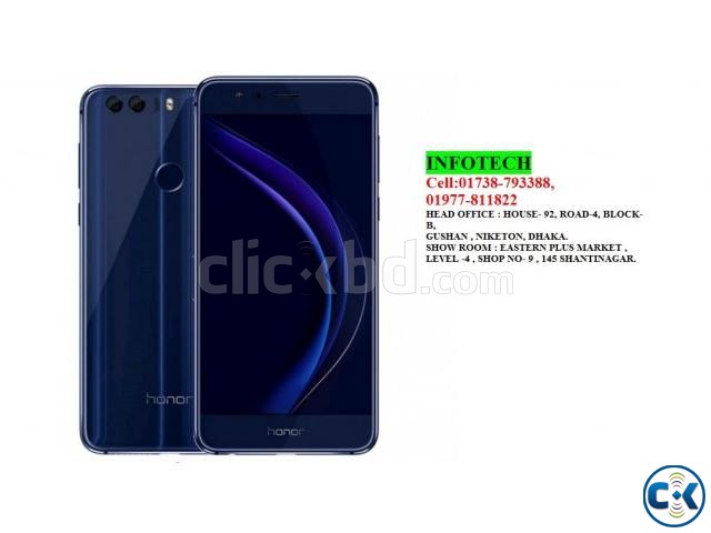 Huawei Honor 8 with 4GB 32GB of RAM BEST PRICE IN BD large image 0