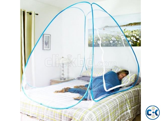Pop up Self Standing China Fold Mosquito Net Double large image 0