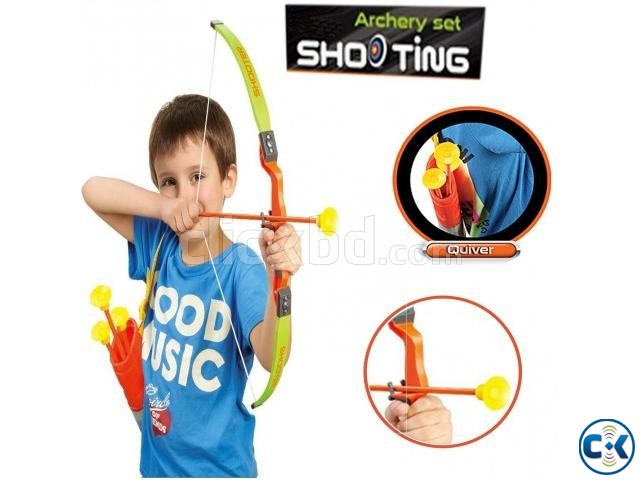 Kids Children Archery Set Toy Target Shooting Best Gift large image 0