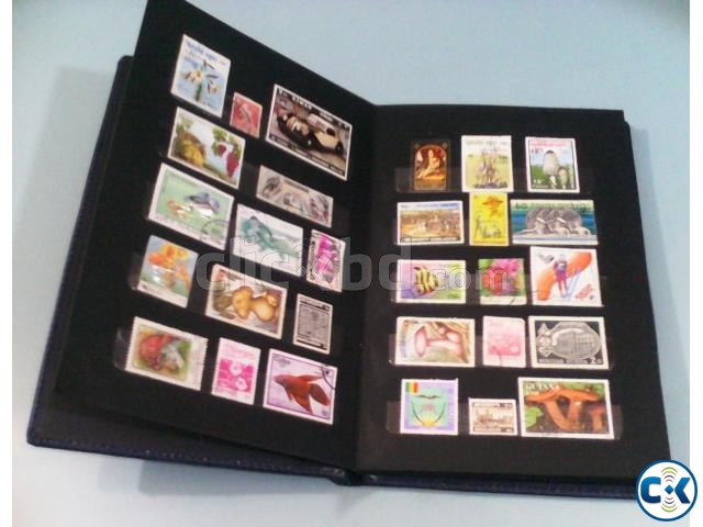 Postage Stamp Album-সখের ডাক টিকেট রাখার অ্যালবাম large image 0