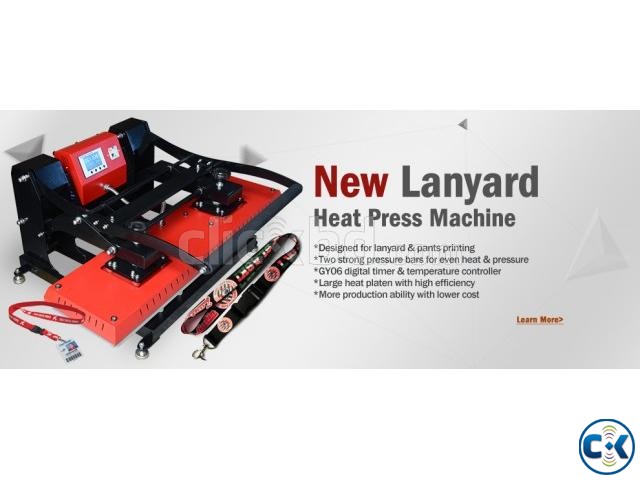 Lanyard Heat Press Super Quality  large image 0