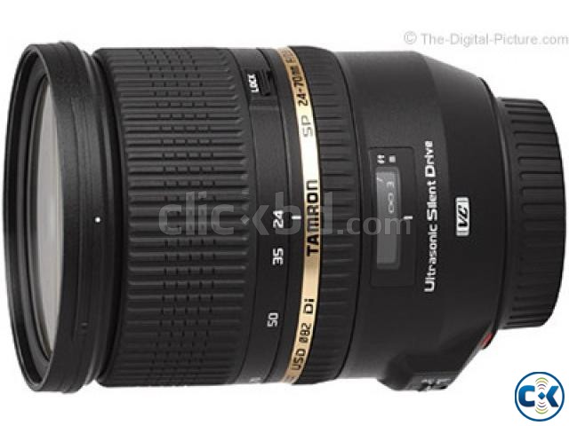 TAMRON SP 24-70mm F 2.8 DI VC USD Lens for Canon large image 0