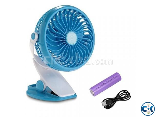 Rechargeable 3 Speed Fan large image 0