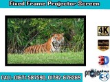 151-inch 16 9 4K Home Theater Fixed Frame Projector Screen