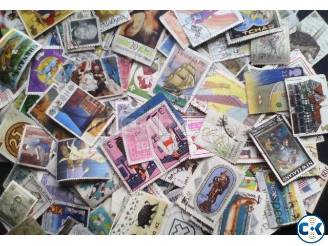 530টি দেশী বিদেশী ডাকটিকিট Postage stamp large image 0