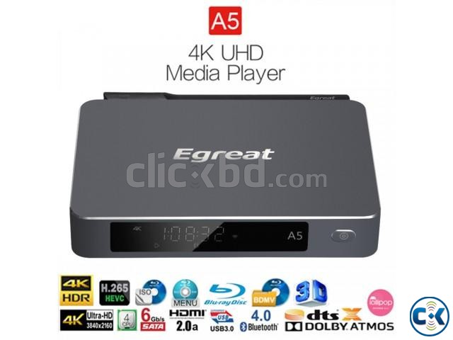 Egreat A5 Android HDR 4k ultra hd media player large image 0