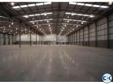 Warehouse and land for rent
