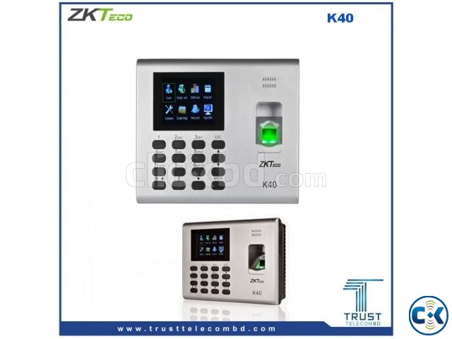 ZKTECO ACCESS CONTROL WITH TIME ATTENDANCE K40 large image 0