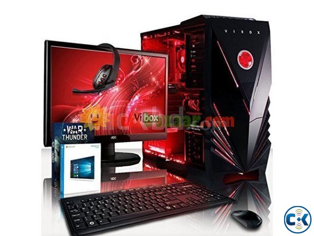 Student offer Dual core pc with 17 Led large image 0