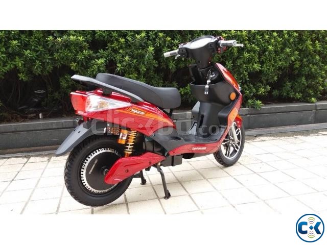 Battery Operated two wheeler Model Exploit - Sparrow Red large image 0