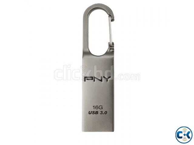 PNY 16 GB Loop Turbo USB 3.0 Metal Pendrive large image 0